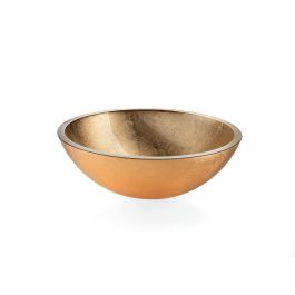 Glasbowl - Guld